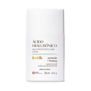 O BOTICARIO – Botik – Crème solaire fluide à l’acide hyaluronique SPF 50 – 30 ml